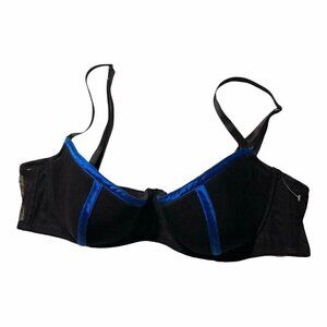 #3466-3 Fredericks of Hollywood Sz XL Black Underwire Bra